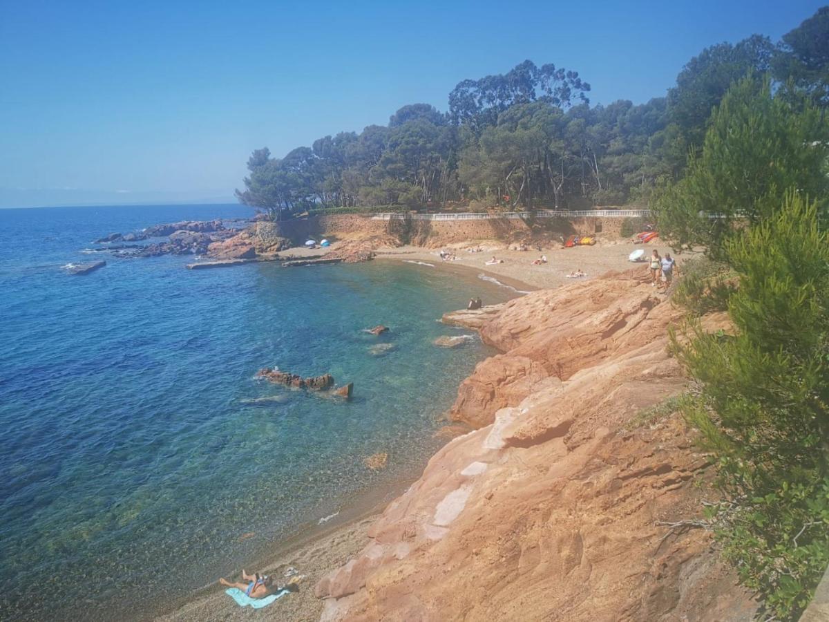 Mobil Home Neuf Camping L Ile Dor Plage St Raphael Avec Piscine Saint-Raphael  Bagian luar foto